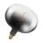 Osram Vintage 1906 LED Classic Globe LED E27 Special Filament Smoke 4.5W 150lm - 818 Blanc Très Chaud | Équivalent 15W