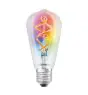 Ledvance Smart+ Wifi E27 Edison Classic Filament 4.5W 300lm - 827 Blanc Très Chaud | RGBW - Équivalent 30W