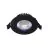 Noxion LED inclinable Slim Spot Noir Ronde 5W 550lm 60D - 940 Blanc Froid | 85mm - IP54 - Dimmable - Meilleur rendu des couleurs