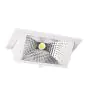 Downlight LED WallWasher Wally Moyen 26W 3000K 3700lm Gris | Blanc Chaud