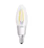 Osram Superstar Classic LED E14 Bougie Filament Claire 4W 470lm - 822-827 Dim To Warm | Dimmable - Équivalent 40W