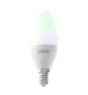 Calex Smart Tuya Wifi E14 Bougie 5W 470lm - 822-840 Variable Blanc | RGBW - Dimmable - Équivalent 40W