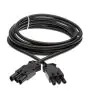 Lupa-con Connecteur Câble 3x 1,5  2m Noir EPCOM/3