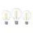 Voordeelpak 3x Eglo LED Globe E27 Filament Helder 12W 470lm - 827 Zeer Warm Wit | Vervangt 40W