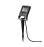 Ledvance LED Breedstraler Endura Spike Zwart 10W 800lm - 830 Warm Wit
